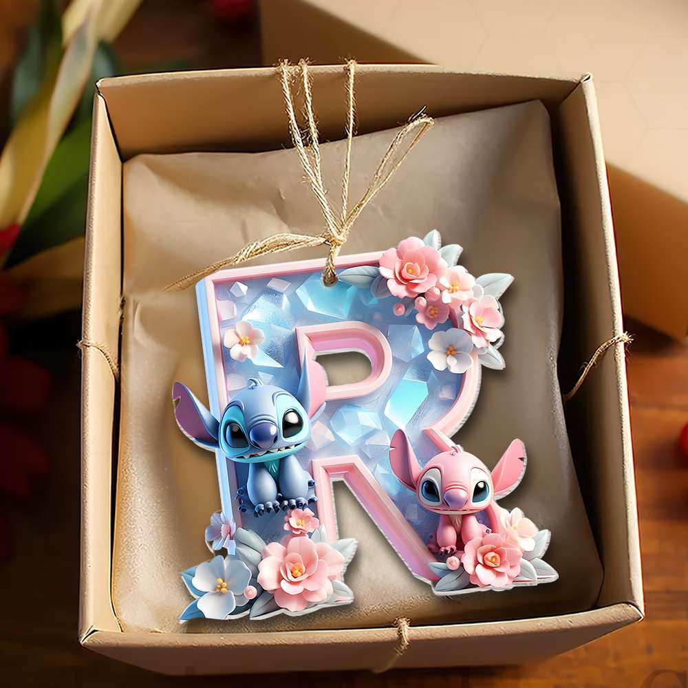 Custom Alphabet Letter For Cartoon Lovers, Christmas Acrylic Ornament - Xmas Home Decoration Gift Custom Alphabet Letter For Cartoon Lovers, Christmas Acrylic Ornament - Xmas Home Decoration Gift