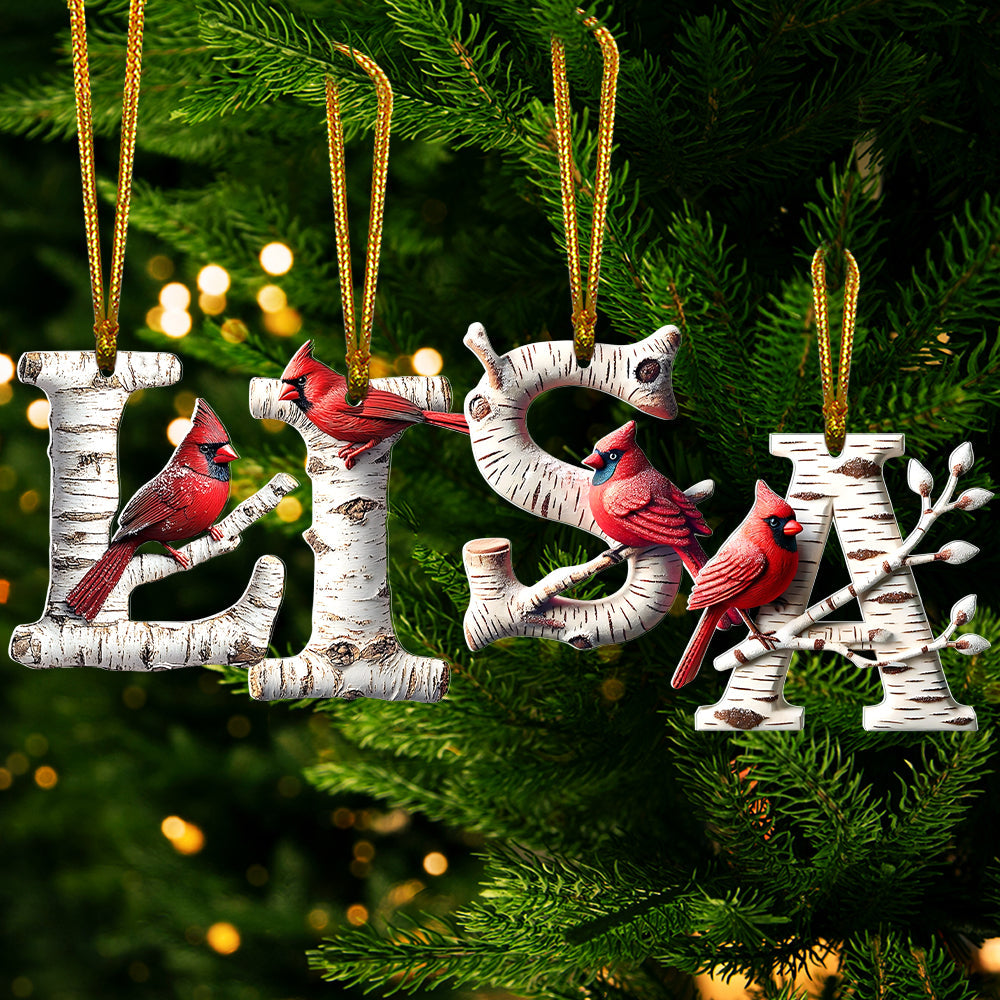 Custom Alphabet Letter Heaven Gifts Christmas Ornament - Xmas Home Decoration Gift