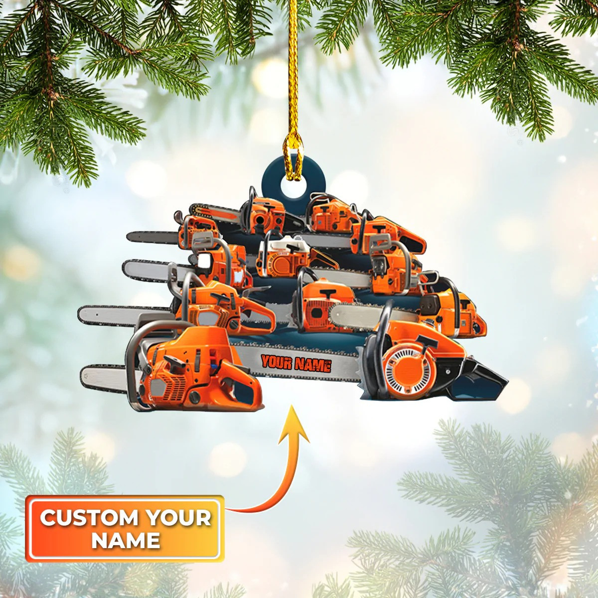 Custom Arborist Ornament Arborist Christmas Ornaments Decorations