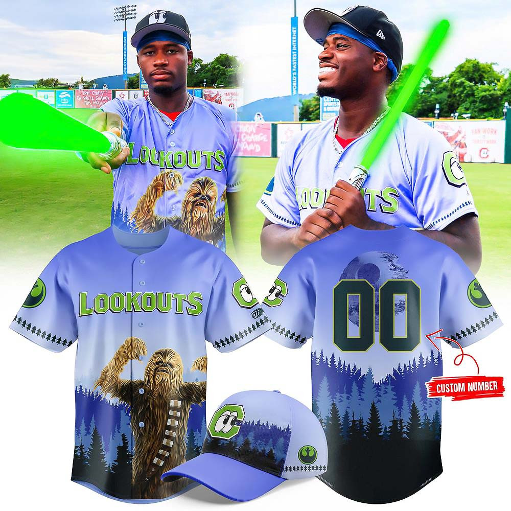 Custom Chattanooga Lookouts Star Wars Limited Edition Baseball Jersey Gift For Fans