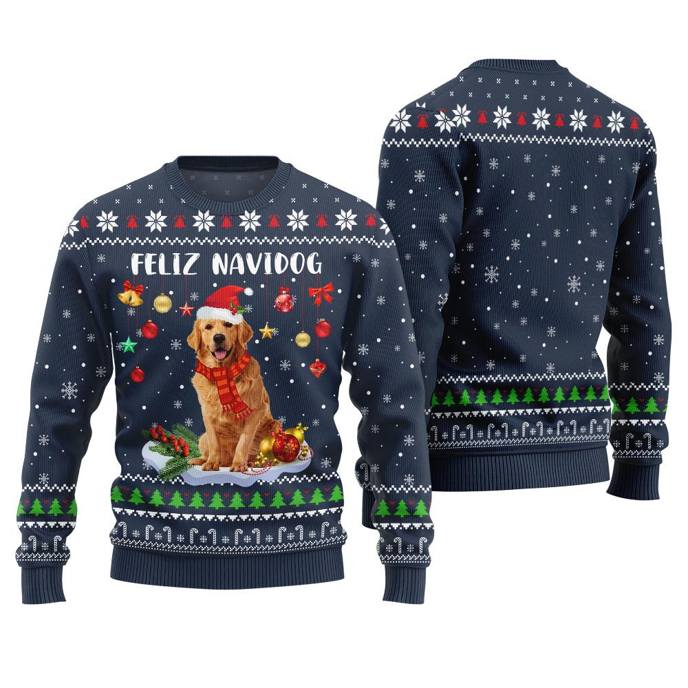 Custom Christmas Sweater With Dog For Pet Lovers Best Ugly Christmas Sweaters