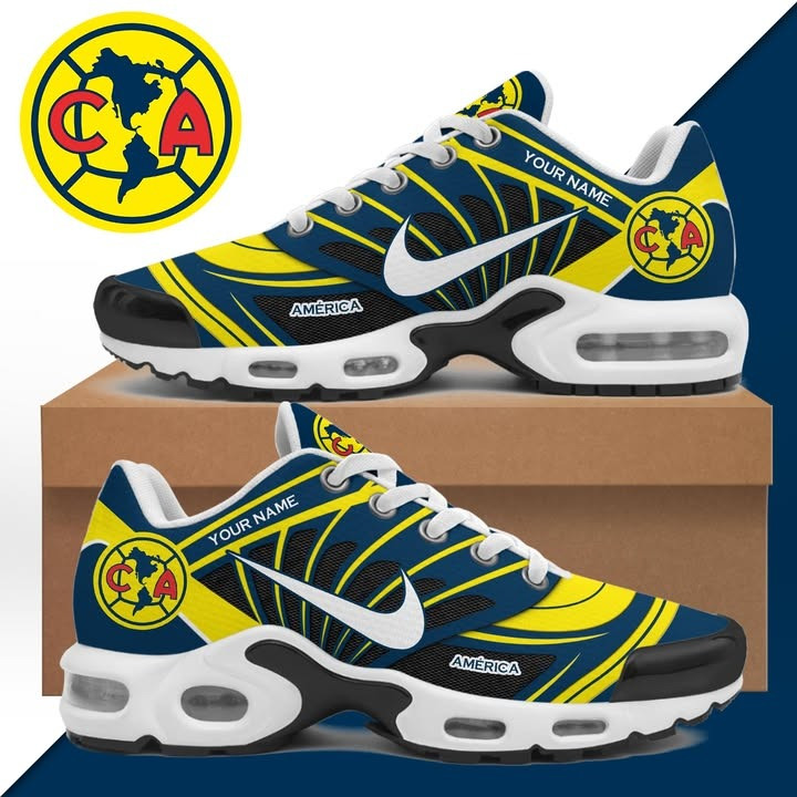 Custom Club America Mexican Football Club Air Max Shoes Merchandise Sport Shoes Fan Gifts