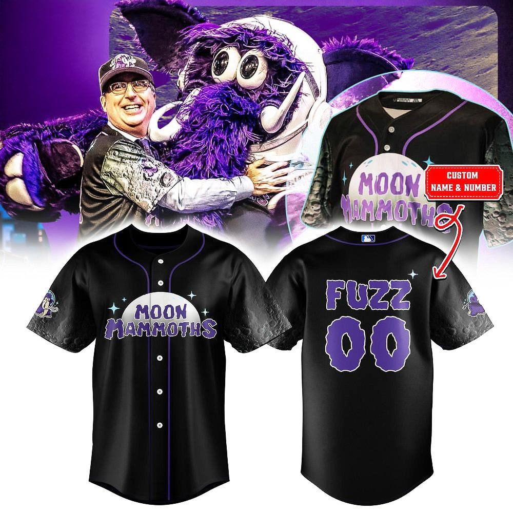 Custom Erie Moon Mammoths Limited Edition Baseball Jersey Gifts For Father