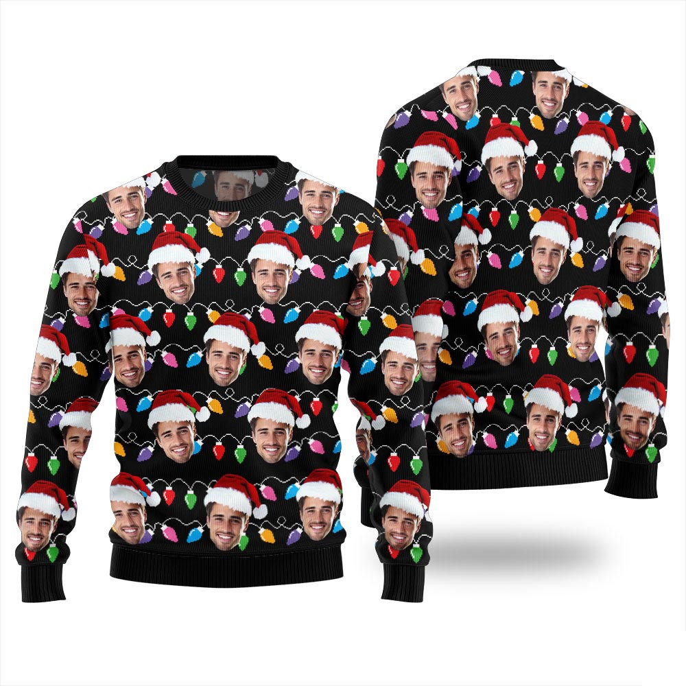 Custom Face Funny Ugly Christmas Sweater