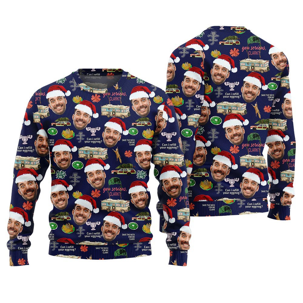 Custom Face National Lampoon Christmas Vacation Sweater