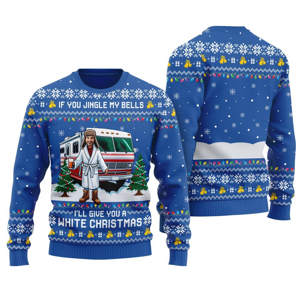 Custom Face Shitter Was Full Ugly Christmas Sweater For Women Funny Christmas Sweaters