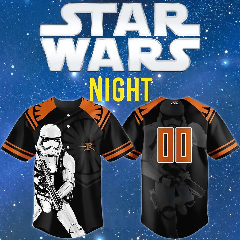 Custom Frederick Keys x Star Wars Limited Edition Baseball Jersey Best Gifts For Baseball Lovers