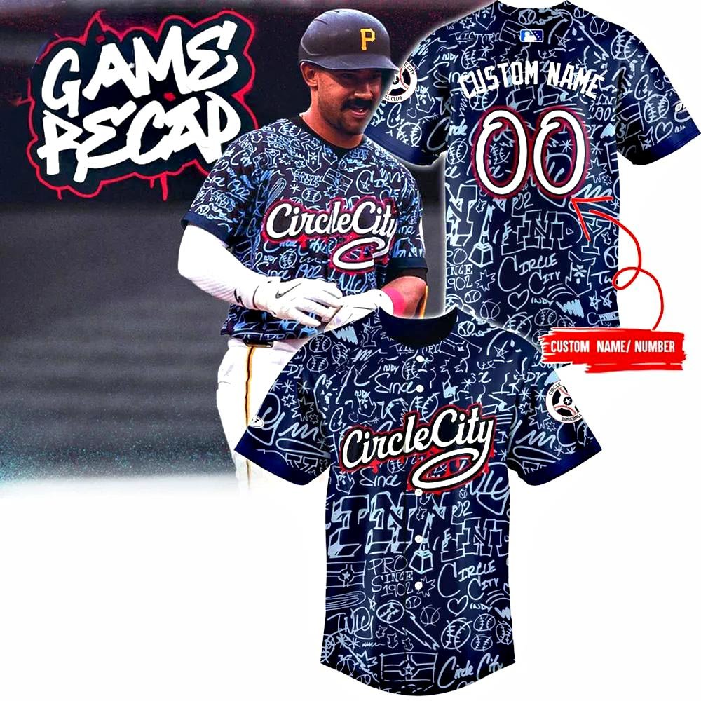 Custom Indianapolis Indians 2025 Music City Night Limited Edition Baseball Jersey Him Gifts