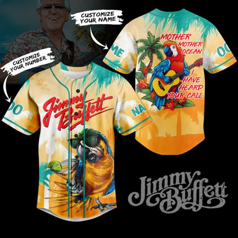 Custom Jimmy Buffett Jersey Best Gifts For Music Lovers