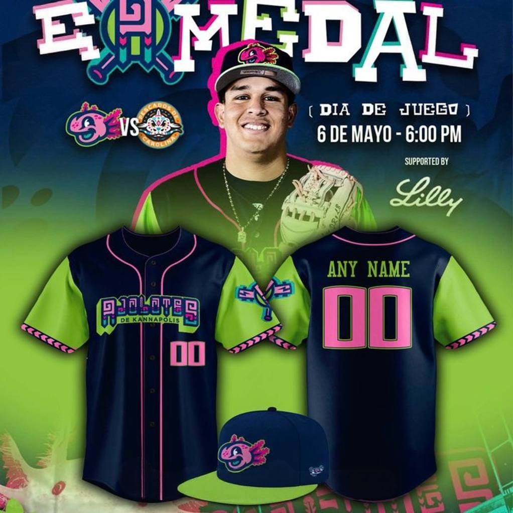 Custom Kannapolis Cannon Ballers 2025 Cinco de Mayo Uniforms Baseball Jersey Fans Gifts
