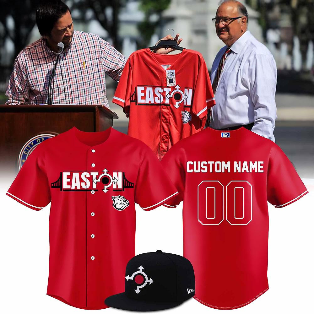 Custom Lehigh Valley IronPigs Easton City Series Limited Edition Baseball Jersey Dad Gifts