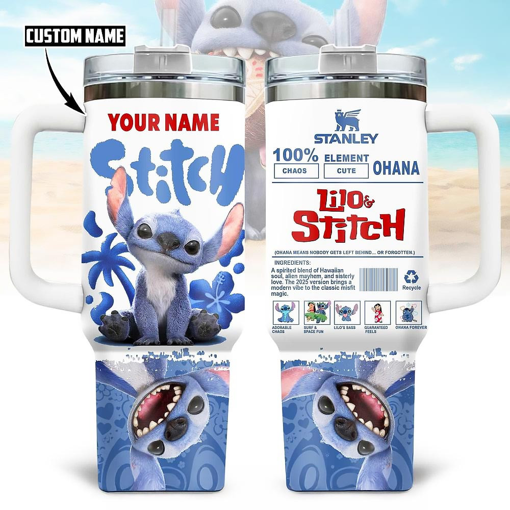 Custom Lilo And Stitch Limited Edition Stanley Tumbler Gifts For Fans
