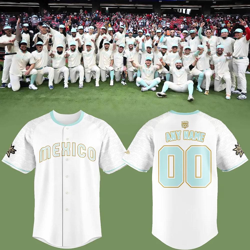 Custom Mexico National Team League All-Star Game 2025 Limited Edition Baseball Jersey