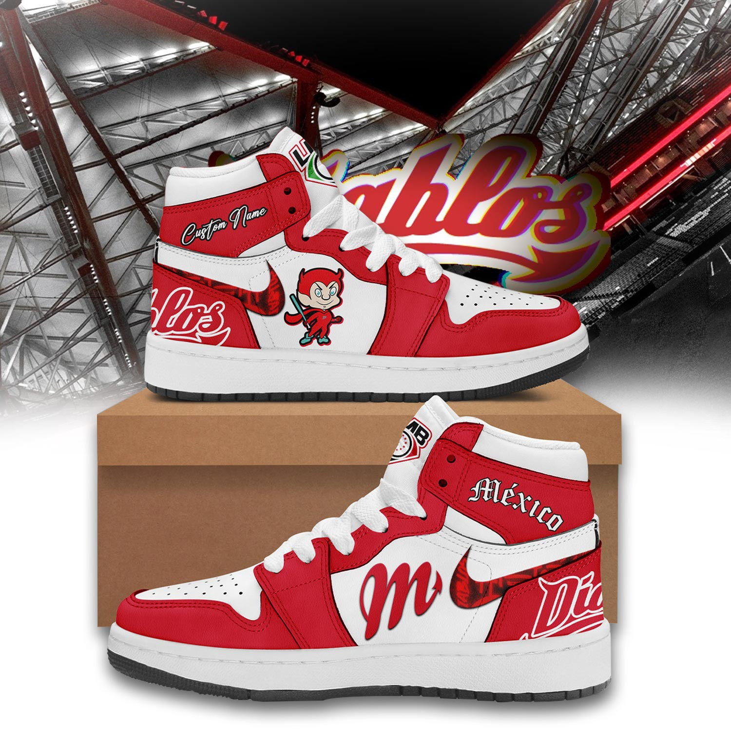 Custom MLB All 2025 Star Game Mexico South Zone Sport Shoes Gifts For Him