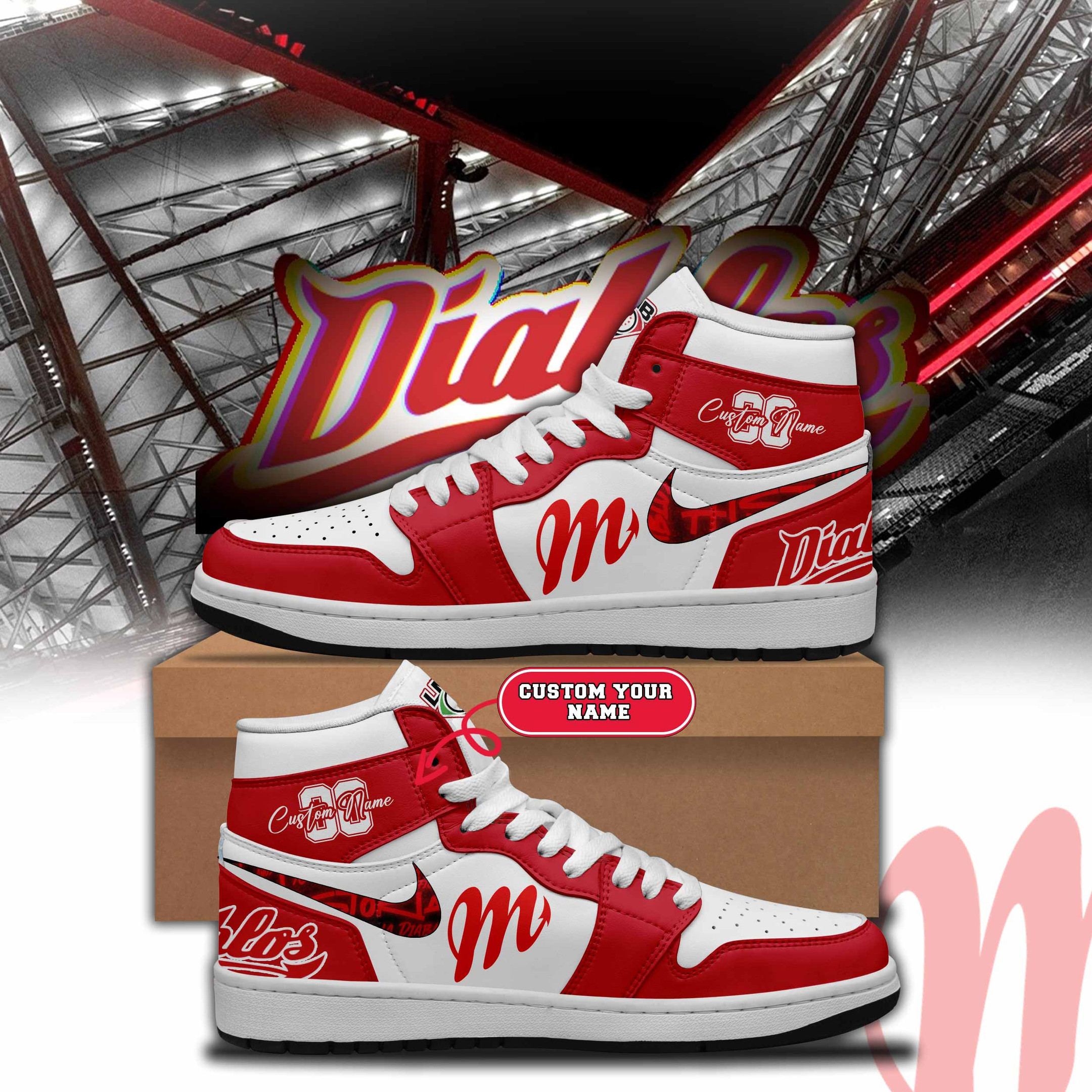 Custom MLB All-Star Game South Zone Sport Shoes Best Gifts For Baseball Fans