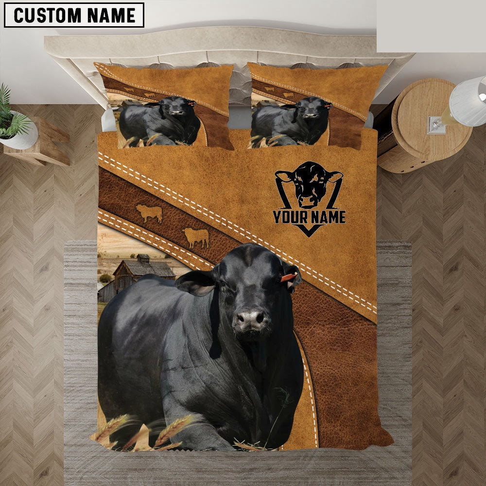 Custom Name Brangus Bedding Set Farm Bedding Set Thoughtful Wedding Gifts