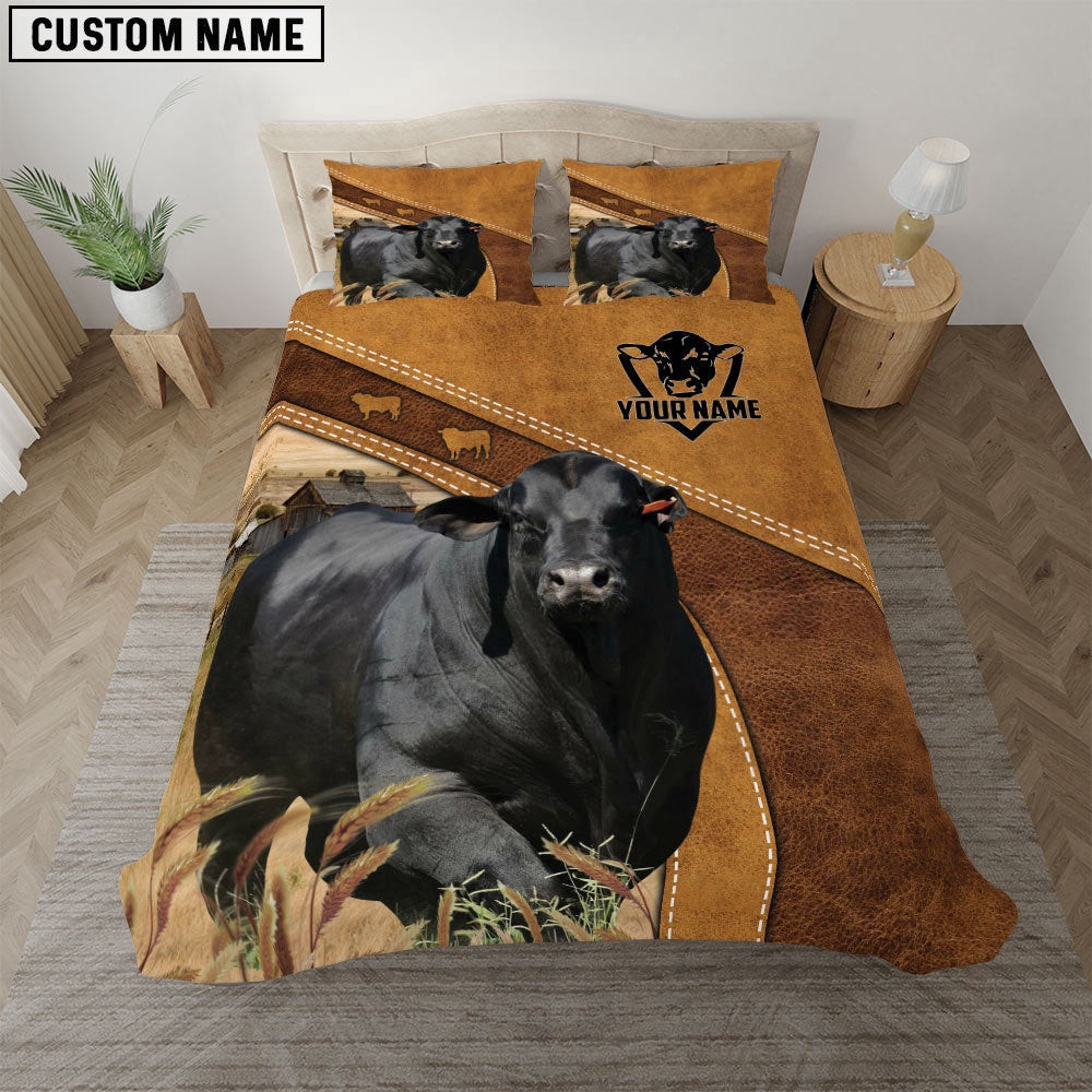 Custom Name Brangus Bedding Set Farm Bedding Set Thoughtful Wedding Gifts