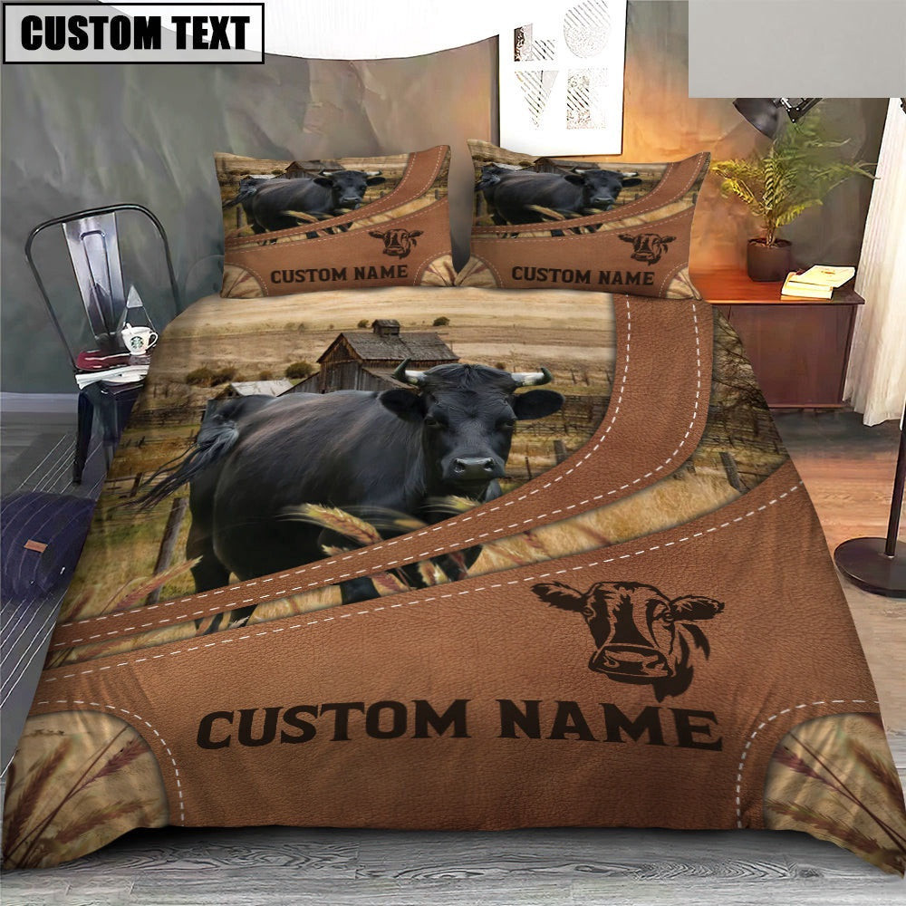Custom Name Dexter On Farm Bedding Set Anniversary Gifts