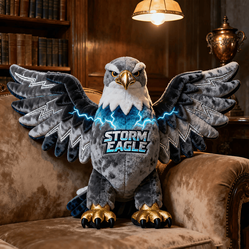 Custom Name Eagle Wings Theme Pillow 3D Print Pillow Christmas Gift For Son