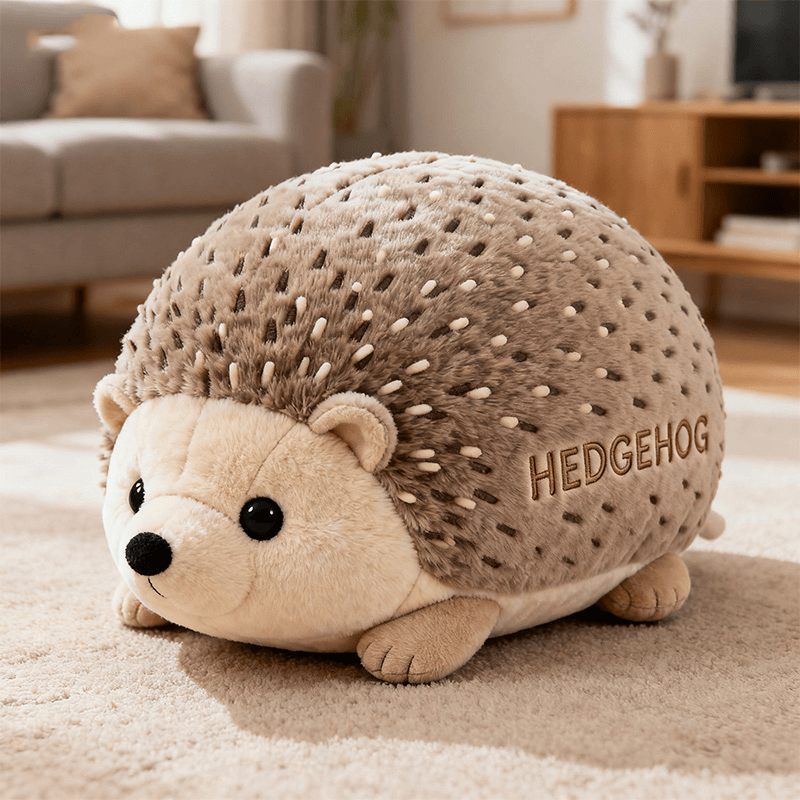 Custom Name Hedgehog Pillow Personalized 3D Print Pillow Birthday Gift for Daughter