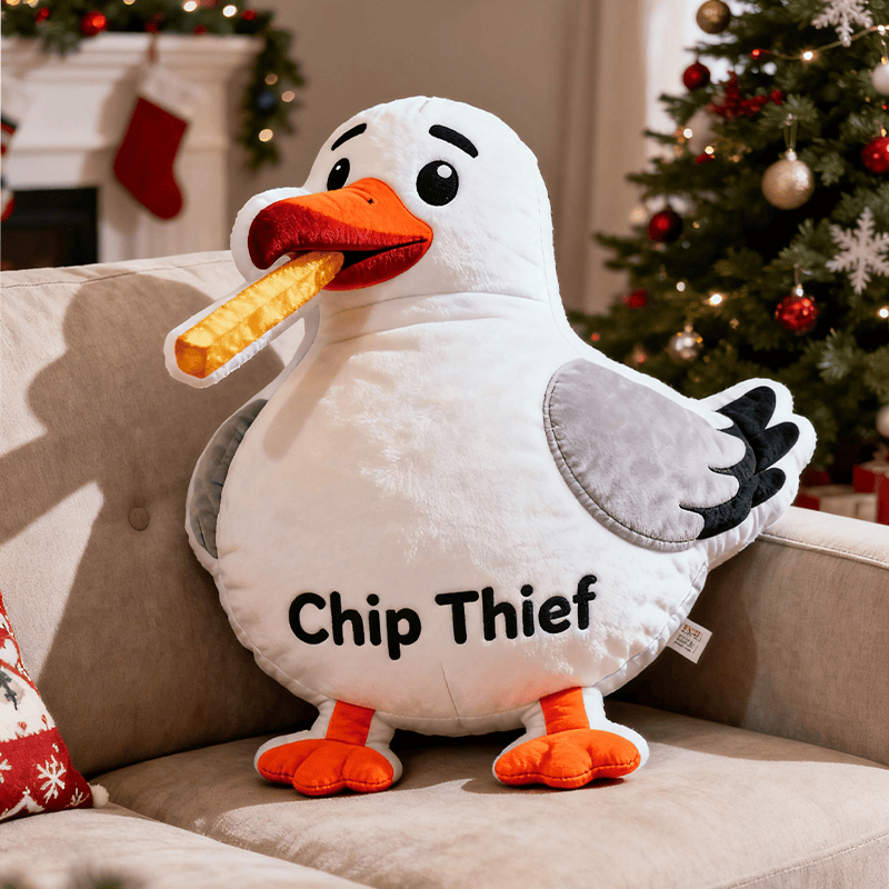 Custom Name Seagul Shaped Pillow Seagul 3D Print Design Seagull Novelty Gifts