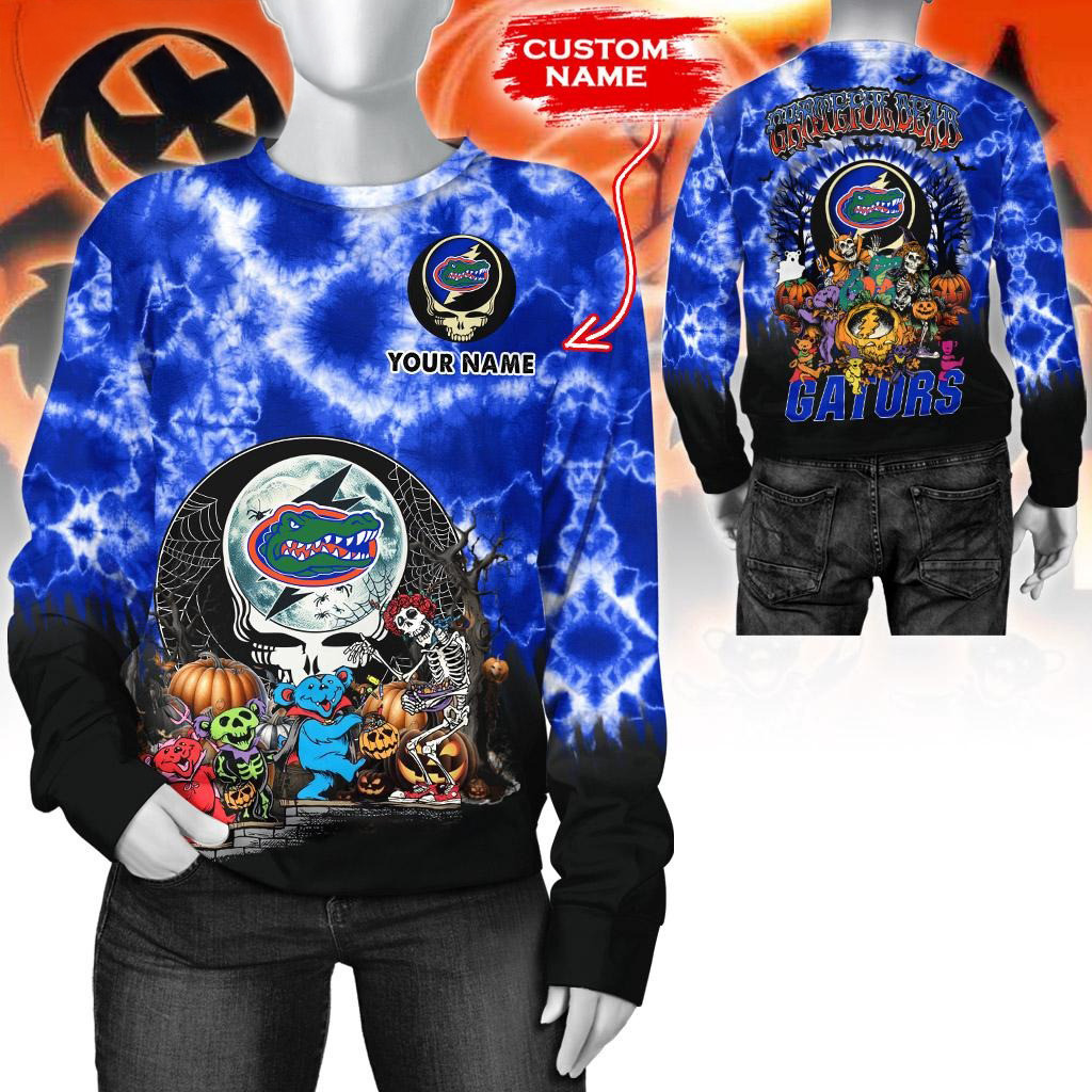 Custom NCAA Florida Gators Special Football Halloween Sweatshirt Football Fan Gift Ideas
