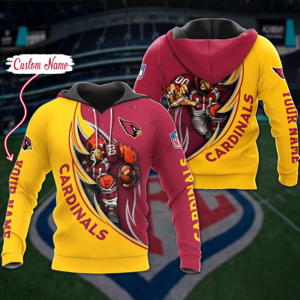 Custom NFL Arizona Cardinals Hoodie Damn Right Sport Hoodie Presents For Football Fans