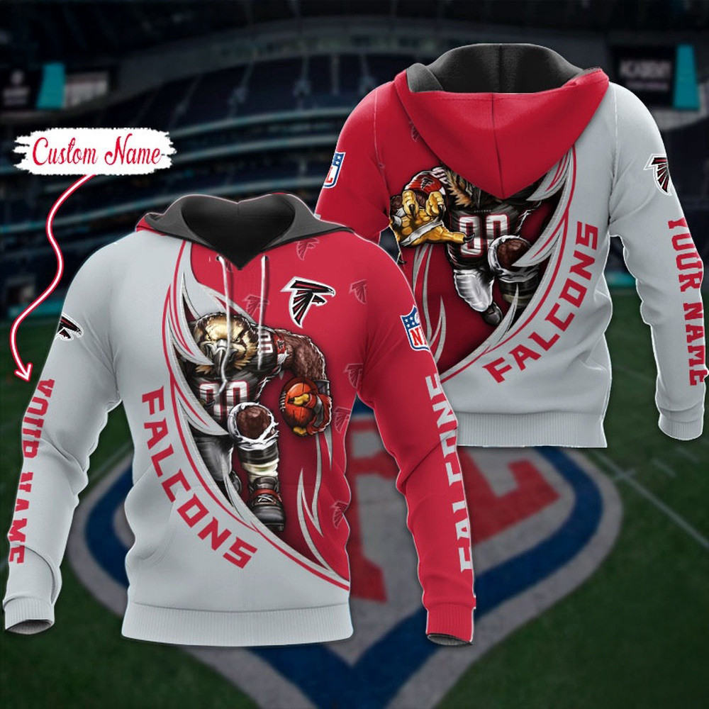 Custom NFL Atlanta Falcons Hoodie Damn Right Sport Hoodie Presents For Football Lovers