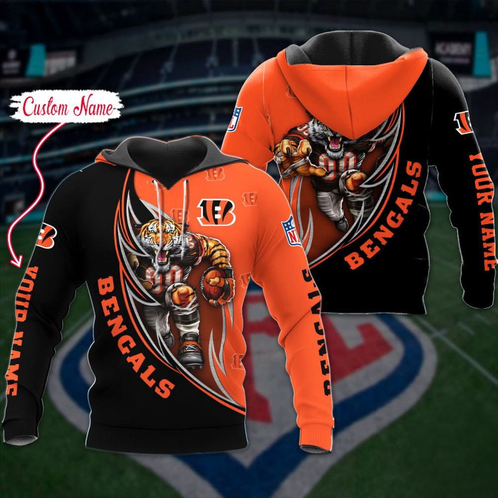 Custom NFL Cincinnati Bengals Hoodie Damn Right Sport Hoodie Football Themed Gifts