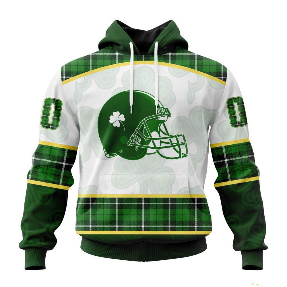 Custom NFL Cleveland Browns St Patrick's Day Hoodie Unique Gifts For Football Fans