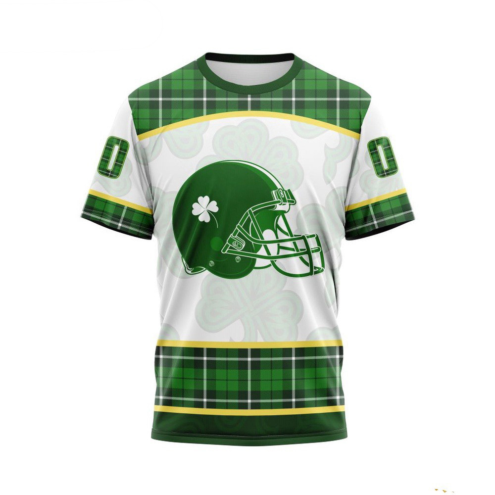 Custom NFL Cleveland Browns St Patrick's Day Shirt Football Gifts For Men