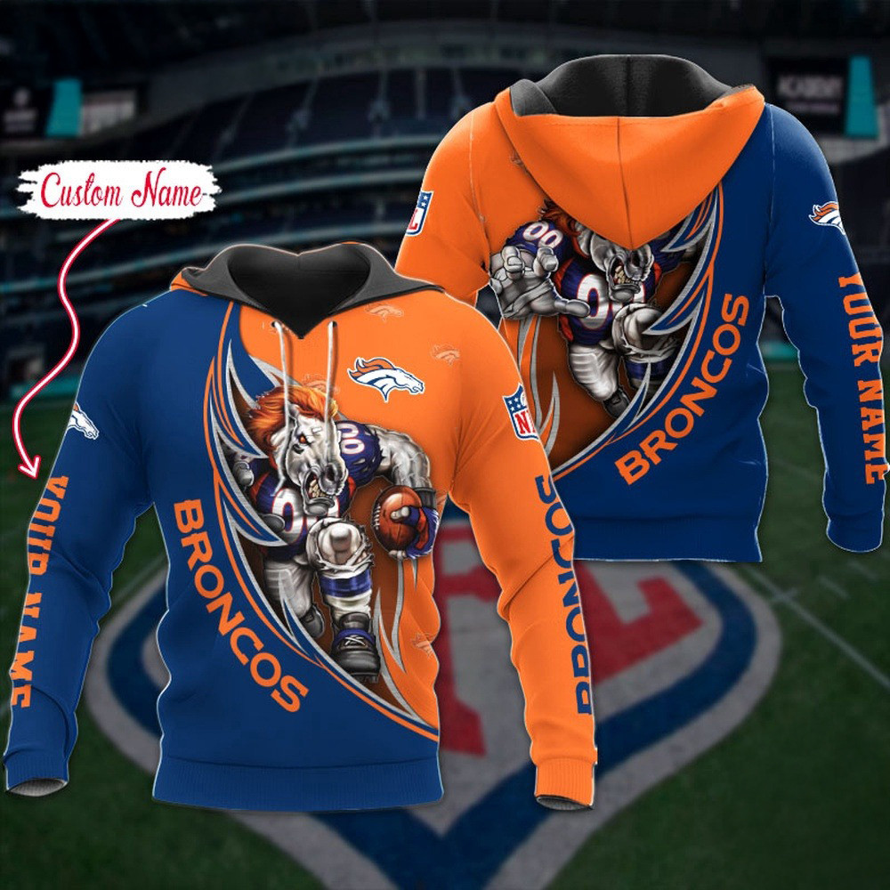 Custom NFL Denver Broncos Hoodie Damn Right Sport Hoodie Unique Gifts For Football Fans