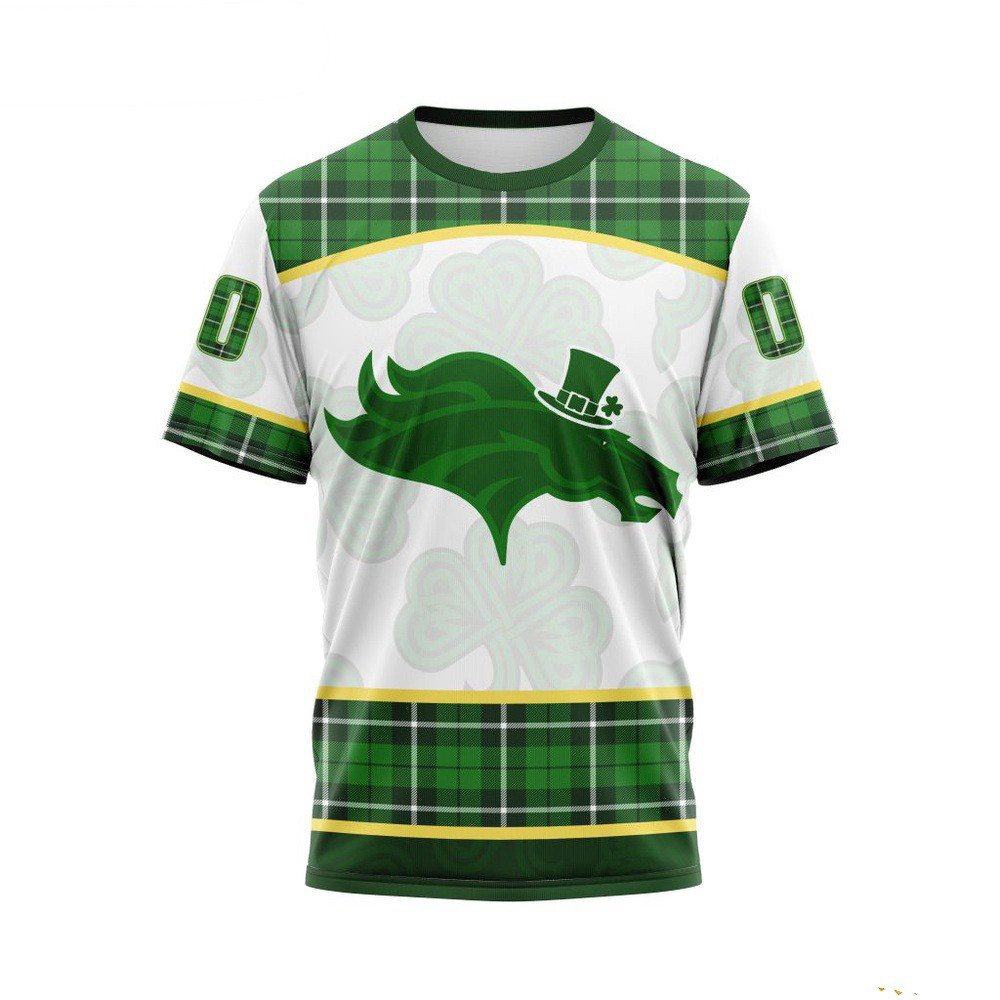 Custom NFL Denver Broncos St Patrick's Day Shirt Football Gifts For Men