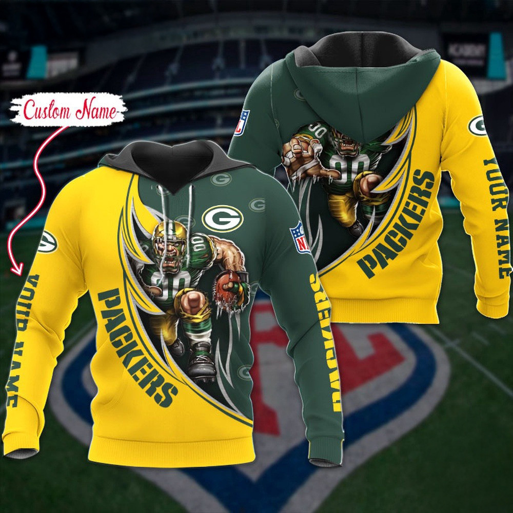 Custom NFL Green Bay Packers Hoodie Damn Right Sport Hoodie Football Fan Gift Ideas