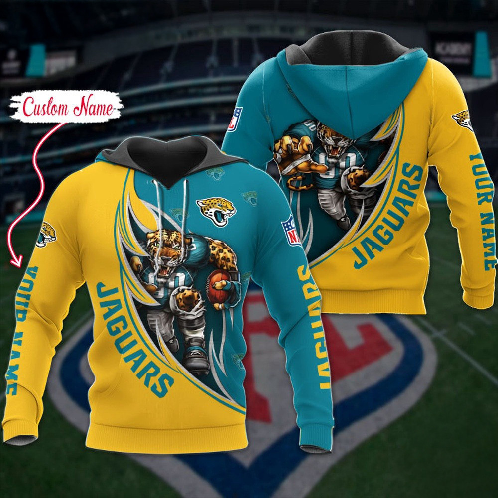 Custom NFL Jacksonville Jaguars Hoodie Damn Right Sport Hoodie Football Related Gifts