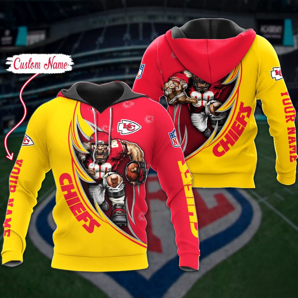 Custom NFL Kansas City Chiefs Hoodie Damn Right Sport Hoodie Football Fan Gift Ideas