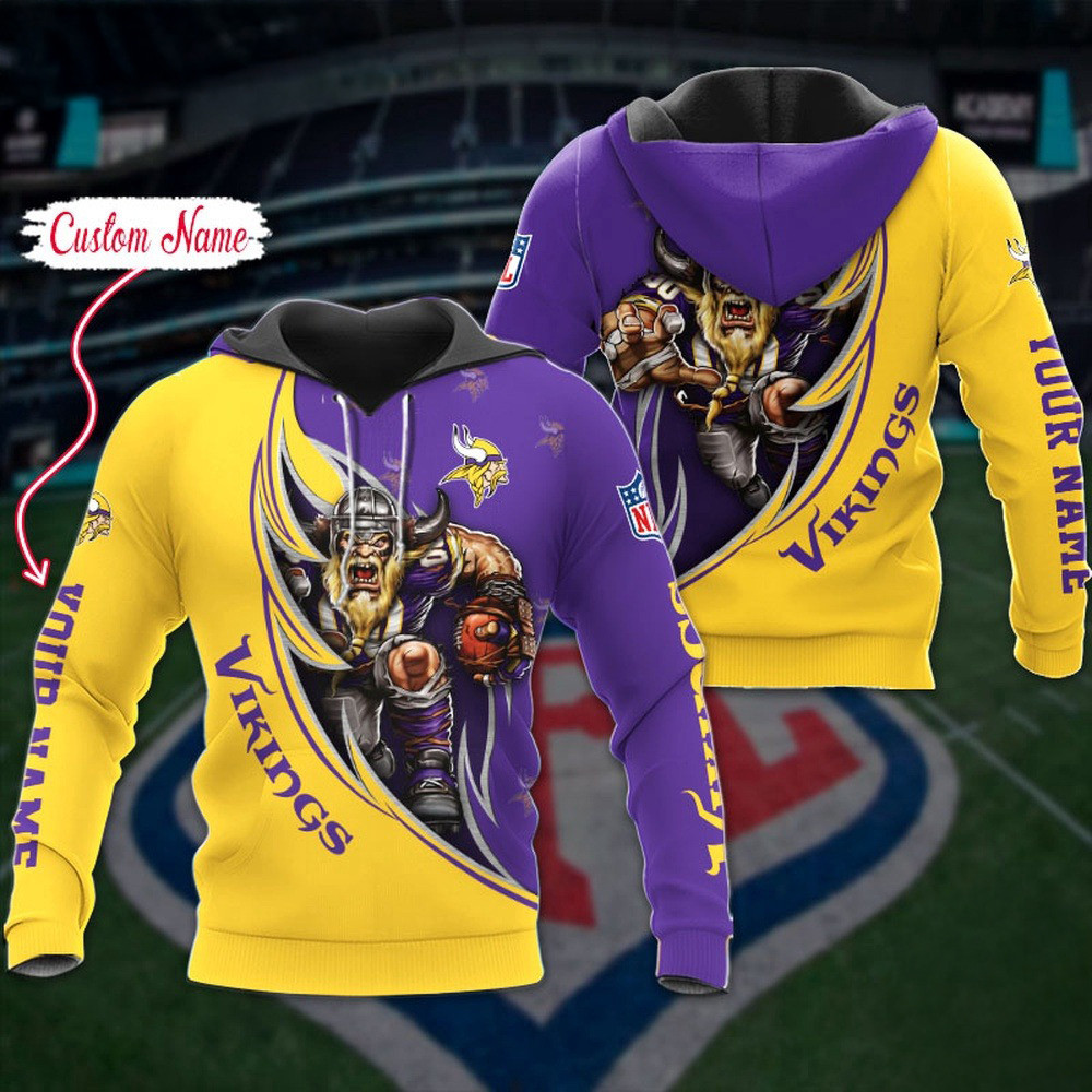 Custom NFL Minnesota Vikings Hoodie Damn Right Sport Hoodie Unique Gifts For Football Fans