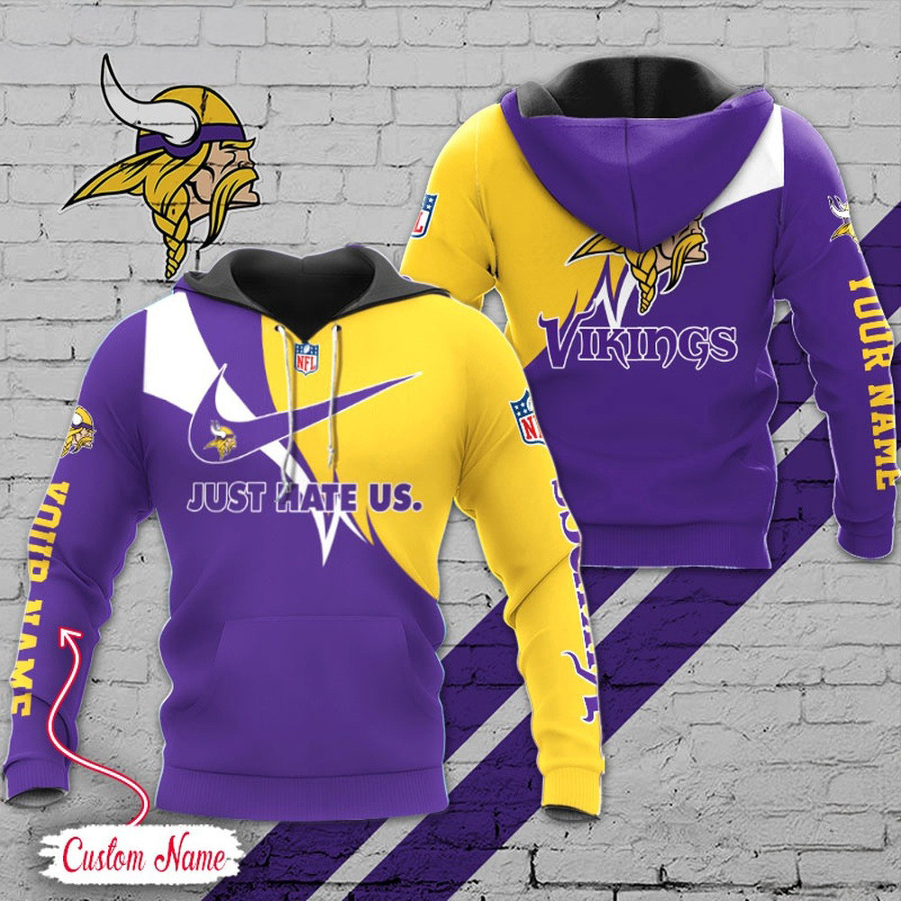 Custom NFL Minnesota Vikings Hoodie Damn Right Sport Hoodie Unique Gifts For Football Lovers