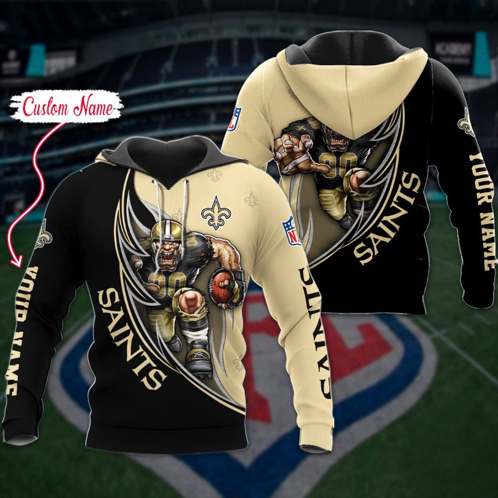 Custom NFL New Orleans Saints Hoodie Damn Right Sport Hoodie Unique Gifts For Football Lovers