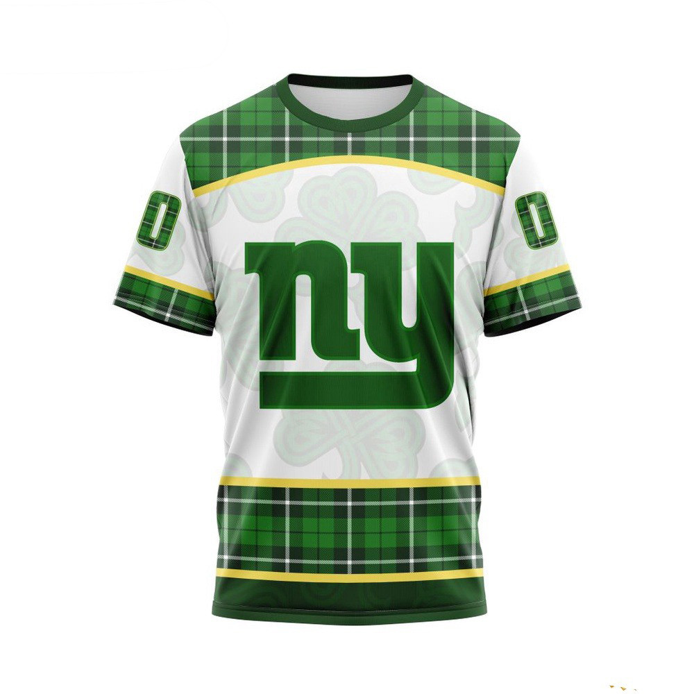 Custom NFL New York Giants St Patricks Day T-Shirt Unique Gifts For Football Fans