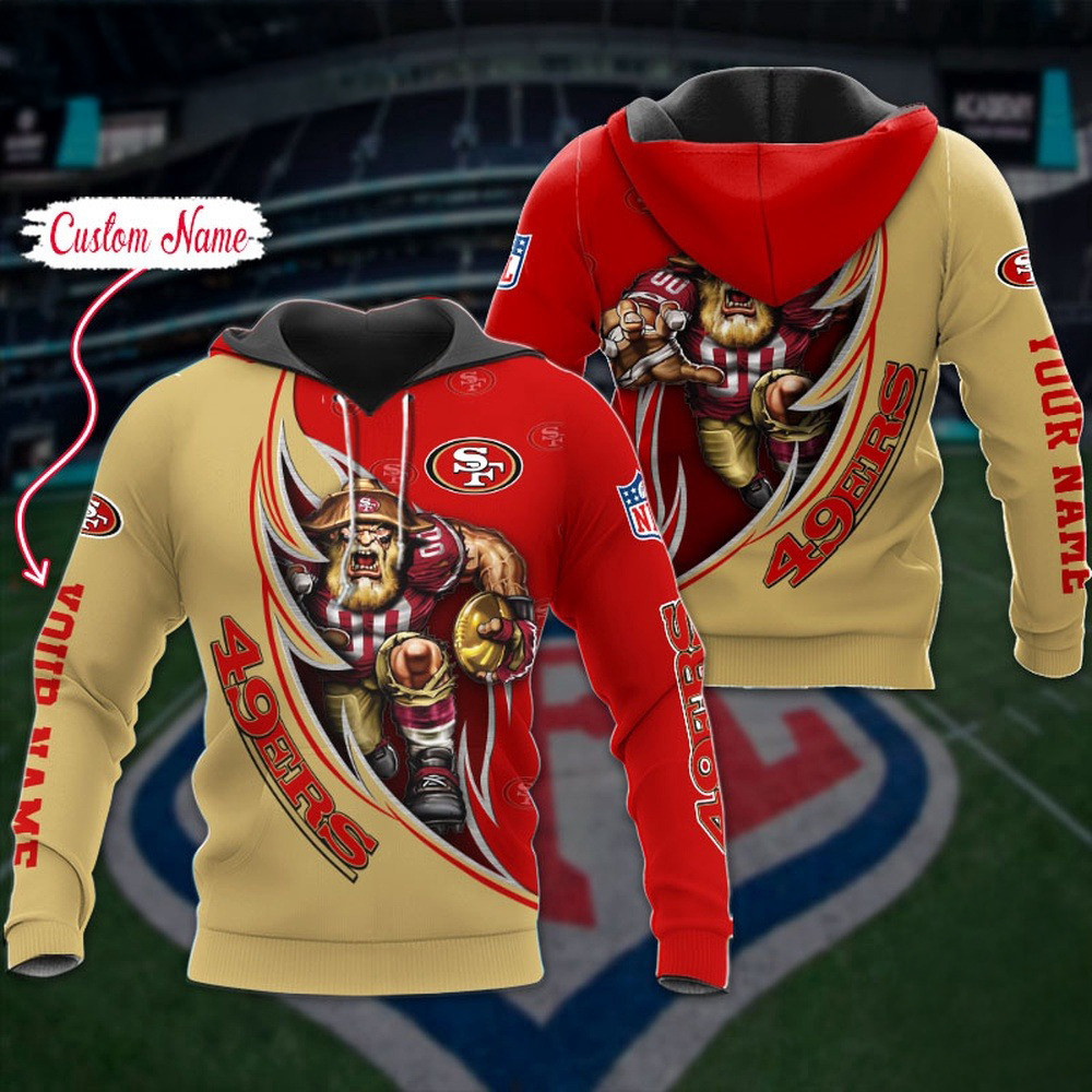 Custom NFL San Francisco 49ers Hoodie Damn Right Sport Hoodie Gifts For Football Fan