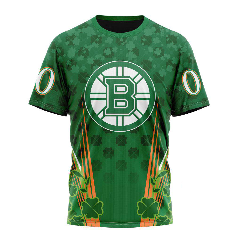 Custom NHL Boston Bruins Special St. Patrick's Day Shirt Gifts For Fan