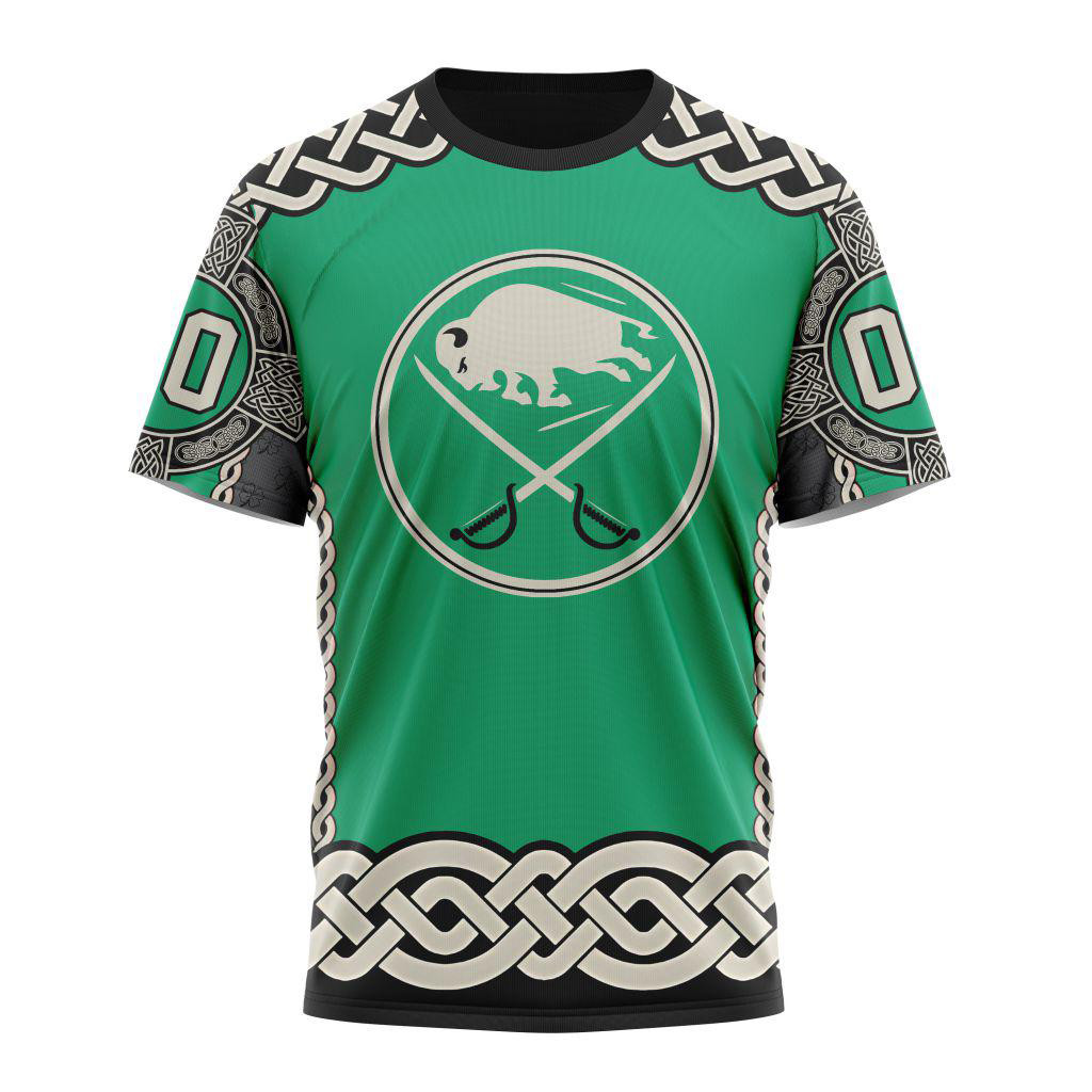 Custom NHL Buffalo Sabres x St.Patrick's Day Shirt Good Gifts For Hockey Fans