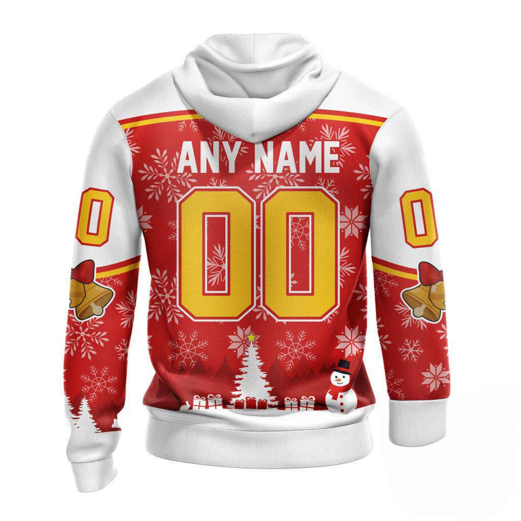 Custom NHL Carolina Hurricanes Special Santa Hats Logo Team Merry Christmas Hoodie Fans Gifts