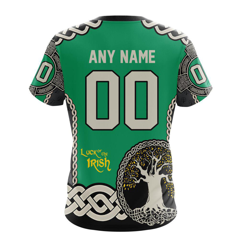 Custom NHL Carolina Hurricanes x St.Patrick's Day Shirt Gifts For Hockey Enthusiasts