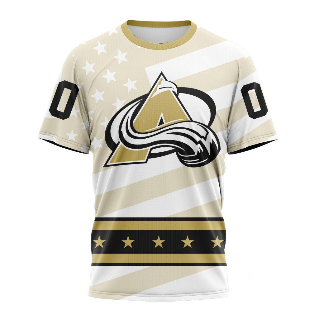 Custom NHL Colorado Avalanche Hockey Special Military Appreciation Shirt Gifts For Husband