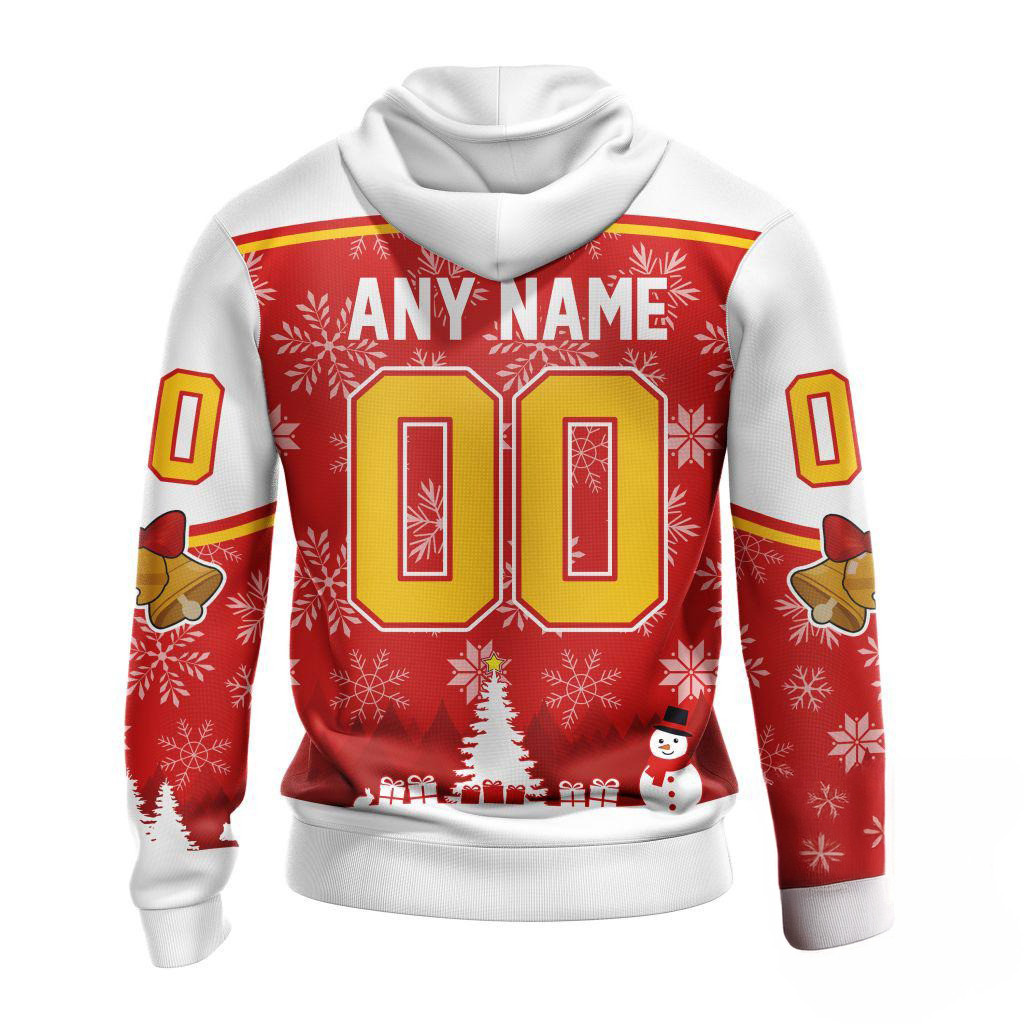Custom NHL Columbus Blue Jackets Special Santa Hats Logo Team Merry Christmas Hoodie Fan Gifts