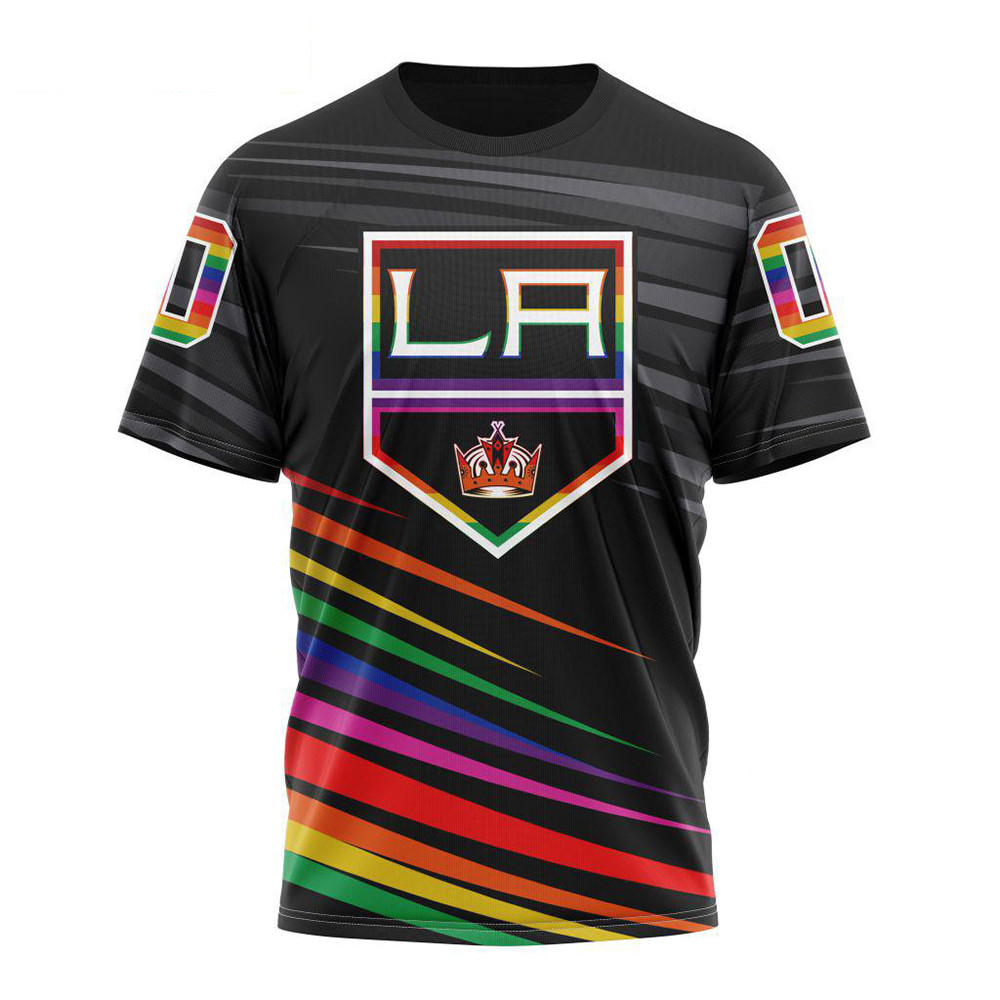Custom NHL Los Angeles Kings Special Pride Design Hockey Is For Everyone Shirt Hockey Fan Gifts