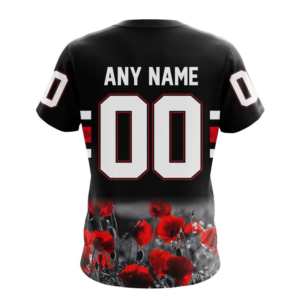 Custom NHL Montreal Canadiens Hockey Special Remembrance Day Shirt Presents For Hockey Fans
