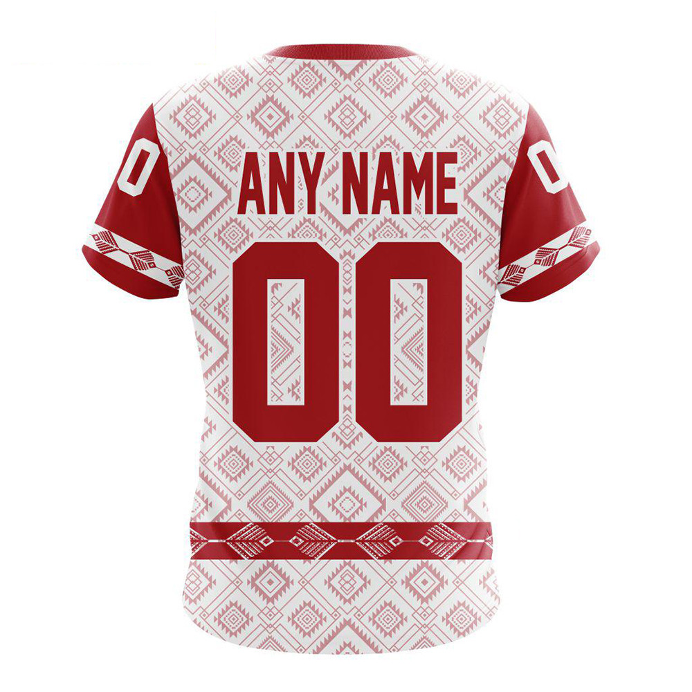 Custom NHL Montreal Canadiens Hockey Team Native Heritage Design Shirt Gifts For Hockey Lovers